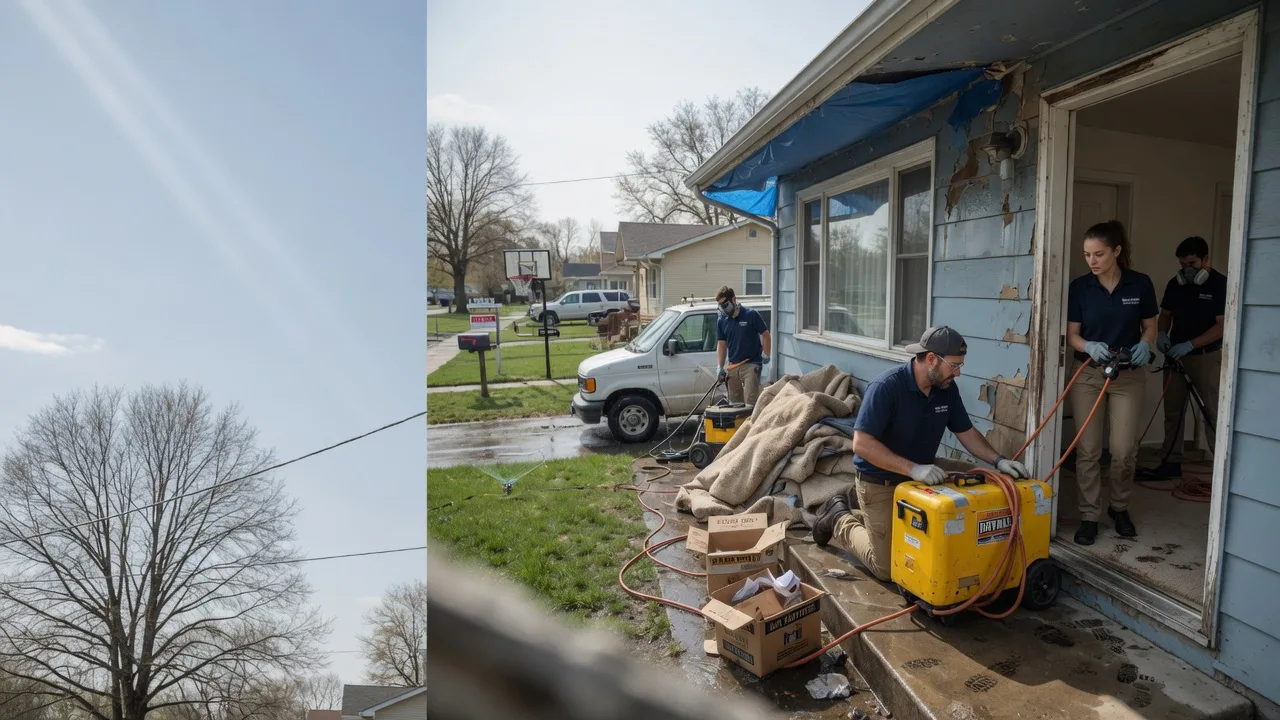 Basement Flood Cleanup in Kerrick, MN near me